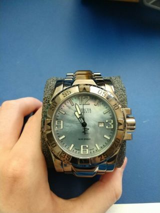 Invicta Reserve Excursion Quartz Watch - Titanium Case With Titanium Tone