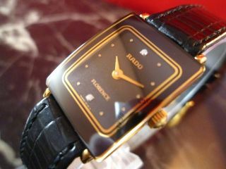 Rado Florence 153.  3606.  2n Ladies Gold Vintage Watch Swiss Made Qz