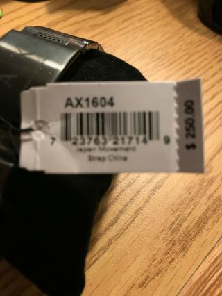 ARMANI EXCHANGE MEN ' S WATCH AX1604 with Tag 5