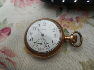 1918 Elgin 6 Size Pocket Watch