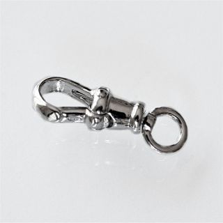 Sterling 925 Silver Albert Swivel Jewellery Catch Clasp Pocket Watch Chain