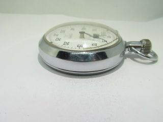 Vintage smiths stop watch chrome cased not. 5
