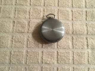 VINTAGE KEYSTONE POCKET WATCH CASE OPEN FACE WITH CRYSTAL 869991 2