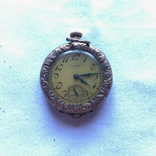 Vintage Antique Elgin Pocket Watch W/ Gold Plated Case