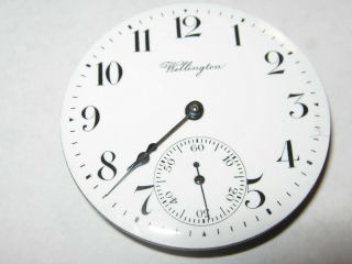 Wellington (n.  Y.  Standard Watch Co) 16s Pocket Watch Movement