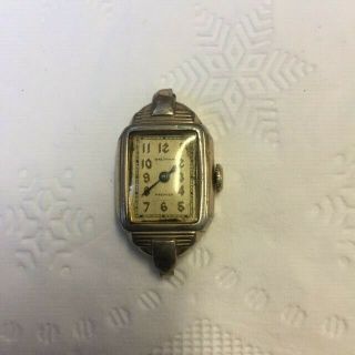 Antique Waltham 10k Rolled Gold 15 Jewel Ladies Wrist Watch