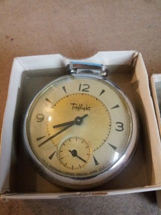 Ingraham Company Pocket Watch Topflight Watch Vintage Bristol Conn