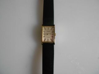 Gents Vintage Gold Plated Avia Wrist Watch