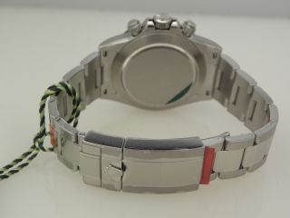 Rolex Daytona 116500 Stainless Steel Ceramic Bezel White Panda Dial 40mm Watch 4