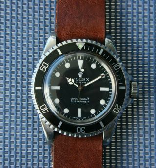 Rolex Submariner 5513 Meters First Dial - 1966 6