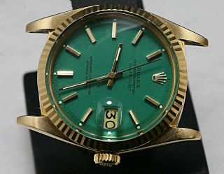 2.  CUSTOM MADE AFTER MARKET Ref 1601 NON QUICK SET AUTOMATIC DATEJUST.  Cal 1570 11