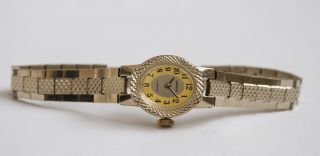 Women ' s Watches CHAIKA OLD STOCK Gold Plated Soviet USSR 17 Jewels 2