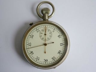 Vintage Ww2 Military Chronograph Stopwatch