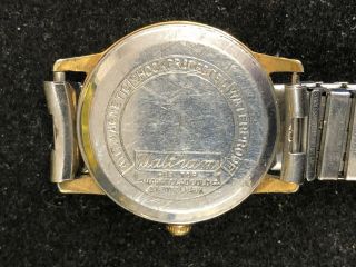 Vintage Waltham Gold Filled Stainless Swiss Made 17 Jewels Mechanical Mens Watch 4