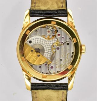 Men ' s 18K Yellow Gold Patek Philippe Automatic Wristwatch Ref.  5000 2
