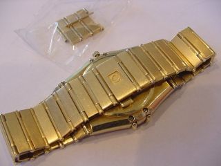 AWESOME MENS 18k SOLID GOLD OMEGA CONSTELLATION DAY DATE 40 DIAMOND BEZEL 5