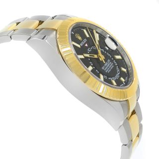 Rolex Sky - Dweller 326933 bk Steel & 18K Yellow Gold Automatic Men ' s Watch 4