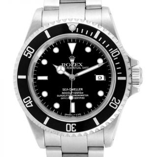 Rolex Sea - Dweller Black Dial Automatic Steel Mens Watch 16600