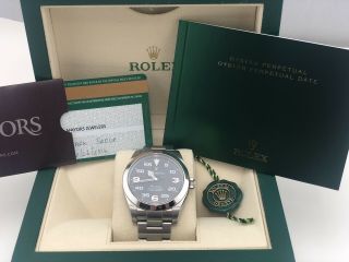 Rolex Air - King Men’s Auto 40mm Steel Oyster Bracelet Watch 116900 2
