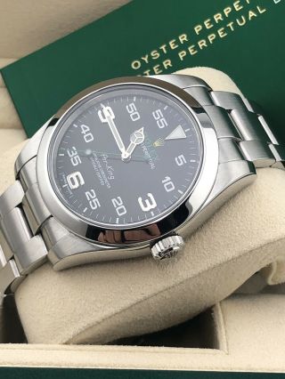 Rolex Air - King Men’s Auto 40mm Steel Oyster Bracelet Watch 116900 6