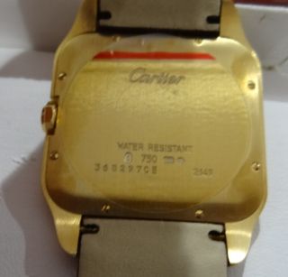 Cartier Santos Dumont 18k yellow Gold Watch 35mm W2006951 4