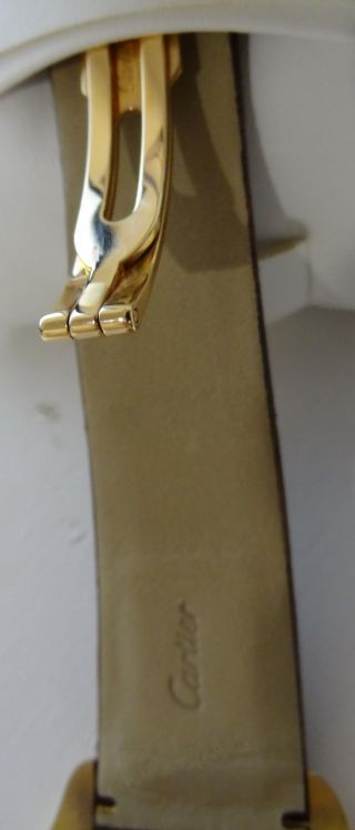 Cartier Santos Dumont 18k yellow Gold Watch 35mm W2006951 9