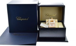 Ladies Chopard Happy Diamonds 209147 - 5001 Diamond 18K Rose Gold MOP Quartz Watch 3