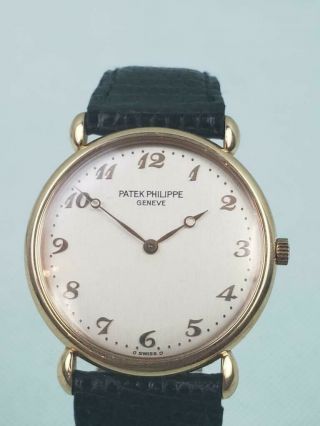 Patek Philippe Vintage 18k Rose Gold Calatrava Model 3820 Watch