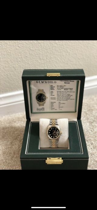 ROLEX DATEJUST 36MM TWO TONE JUBILEE 18K GOLD & STAINLESS STEELytj 2