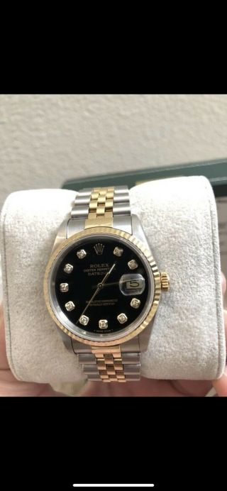 ROLEX DATEJUST 36MM TWO TONE JUBILEE 18K GOLD & STAINLESS STEELytj 4