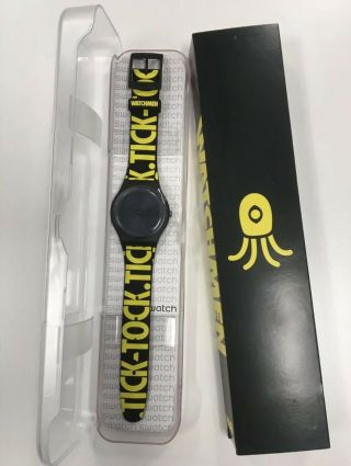 Hbo Watchmen Swatch Watch 2019 Nycc Exclusive Limited Edition