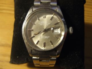 Rolex Datejust Mens Stainless Steel Watch Jubilee 16000