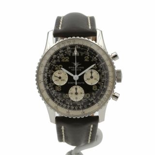 Vintage Breitling Cosmonaute 809 Venus 178 Chronograph Wrist Watch 6795