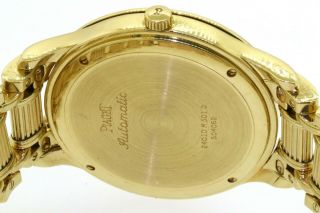 Piaget Polo 24010 heavy 18K gold automatic men ' s watch w/ date 7
