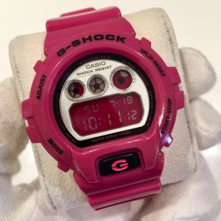 Casio G - Shock Crazy Colors Pink Watch Digital Rare Limited Edition Dw - 6900cs - 4er