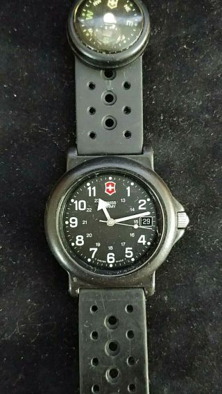 Vintage Victorinox Renegade Swiss Army Watch With Compass