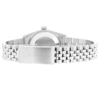 Rolex Datejust Midsize Steel White Gold Diamond Dial Ladies Watch 68274 9