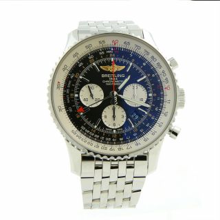 Breitling Navitimer GMT AB0441 Chronograph Stainless Steel Men ' s 48 MM Watch 2