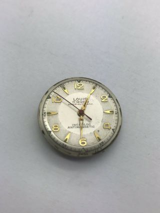 Louis Watch Co.  Automatic Wristwatch Movement - Parts / Repair