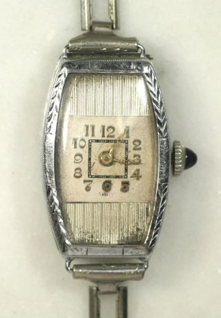 Antique Eton Watch Co.  Women’s Watch.  14k Gold Case 15 Jewels Art Deco Swiss
