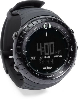 Suunto Core Smart Watch Mountaineering Trail Running All Black Ss014279010