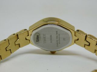 Timex Indiglo T2J591 Two Tone Stainless Steel Ladies Watch 5