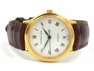 Vintage Audemars Piguet 18k Gold Automatic Wrist Watch