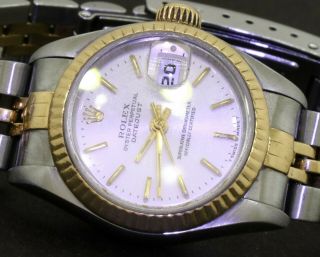 Rolex Datejust 76193 SS/18K gold high fashion automatic ladies watch A - serial 2