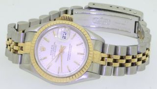 Rolex Datejust 76193 SS/18K gold high fashion automatic ladies watch A - serial 3