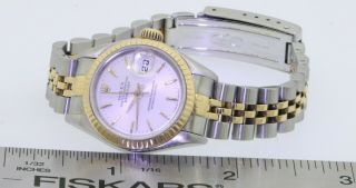 Rolex Datejust 76193 SS/18K gold high fashion automatic ladies watch A - serial 5