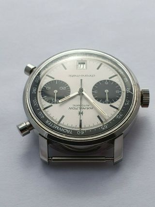 Vintage Hamilton Chrono - matic chronograph cal 11 for repair 2
