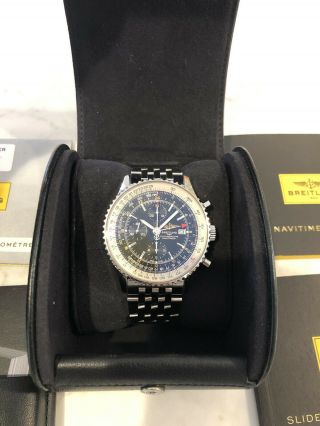 Breitling Navitimer World A2432212 - G571ss Wrist Watch For Men.