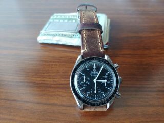 Omega Speedmaster Automatic 3510.  50.  00 Chronograph Wrist Watch For Men