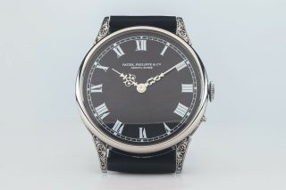 Custom Made Case Patek,  Philippe & Co Pocket Watch Movement Swiss Men’s Watch